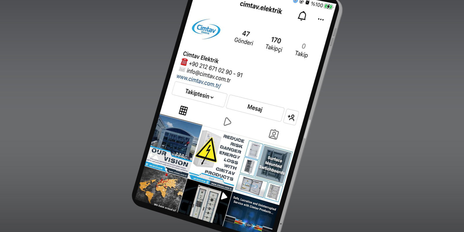 Cimtav Elektrik | Enerji Sektörü